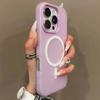 Luxury 2 IN 1 Candy Color Magnetic Phone Case For Samsung S26 S25 Ultra S24 FE S23 Plus Edge For Magsafe Wireless Charge Cover