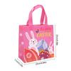 4Pcs Cartoon Easter Gift Bag Rabbit Eggs Gift Packaging Bags 2025 Happy Easter Party Decoration Supplies Kids Favors Treat Bags