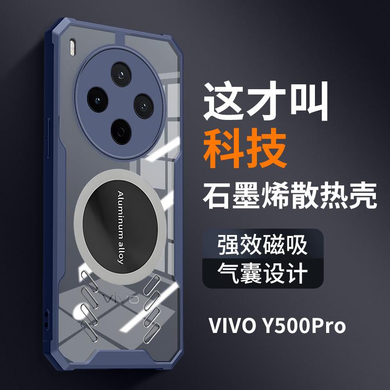 Graphene Transparent Heat Dissipation E-sports Mobile Phone Case Suitable for Reno15 Protective Case Reno15PRO Mobile Phone Case