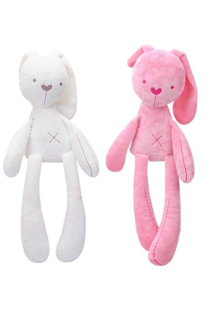 Magokoro Farm Rabbit Plush Toy Baby Gift Baby Shower Present Child 0 Years Old 1 Years Old 2 Years Old 3 Years Old Pretend Play