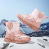 Children's New Winter Snow Boots – Thick, Velvet-Lined, Non-Slip, Waterproof, Short Boots for Boys and Girls