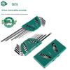 SATA Extra Long Ball End Hex Key Set, 7-Piece Special Length