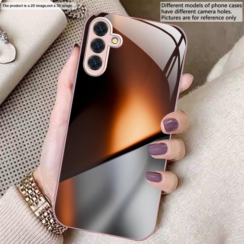 

Mysterious color and light For Samsung A01 02 03 Core 04 05 06 10 12 13 14 5G 15 16 M02 12 Note 8 9 10 20 glass Ultra phone case Galaxy Note9