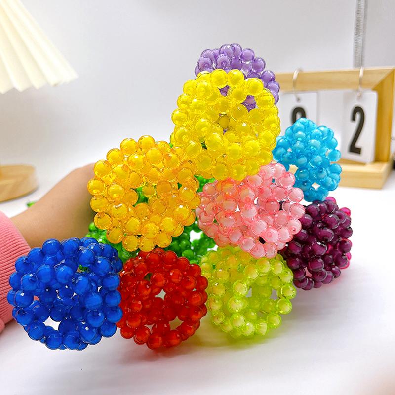 

1PC DIY Handcrafted Bilayer Simulated Rose Home Decor Beading Ornaments Long-lasting Beautiful
