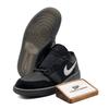 Air Jordan 1 Low Black White Dark Gum HV5968-001 Unisex