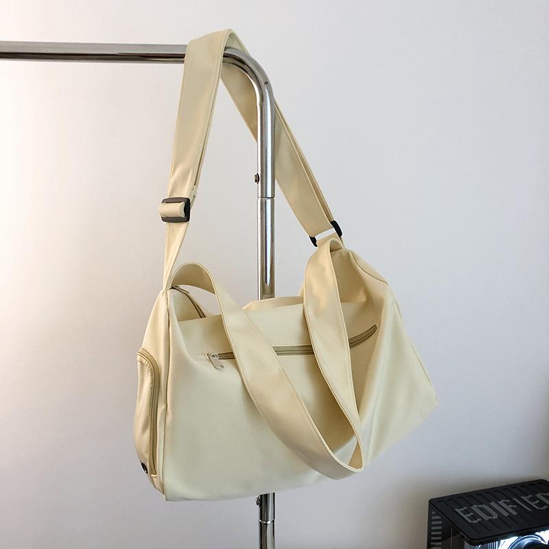 Gym Bag Nylon New Dry and Wet Separation Large Capacity Lightweight Casual Sports Crossbody Bag