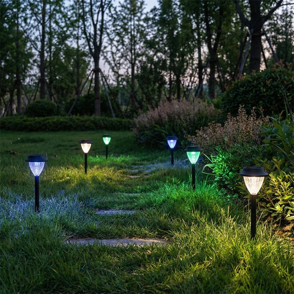 Solar-powered Outdoor Lights With Beautiful Designs, Suitable For Outdoor Patios, Gardens, Walkways, Driveways, Lawns, And Paths.