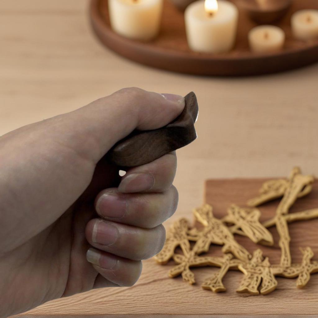 Cross Fidget Wood Comfort Crosses For Hand Wood Decorative Crucifix For Prayer Rooms Meditation Mindfulness Enthusiasts
