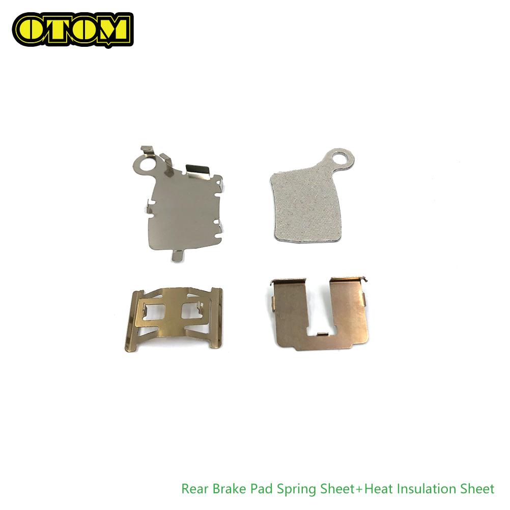 Motorcycle For Brembo KTM HUSQVARNA GASGAS Front Rear Brake Caliper Pad Spring Heat Insulation Sheet Repair Kit SXF XCF FC FE TE