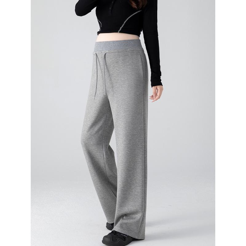 Maternity Casual Loose Wide-Leg Drape Pants 3XL