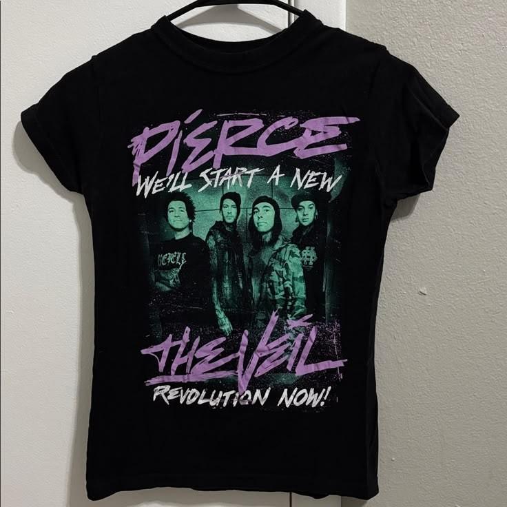 

Pierce The Veil Band Tee TShirt Short Sleeve S to 5XL PNA_303 Unisex T-Shirt S