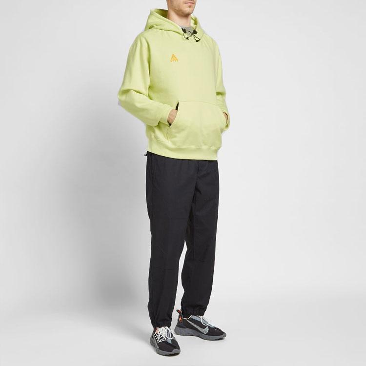 Nike ACG Hoodie Luminous Green/University Gold Men Tops Yellow BQ3453-335