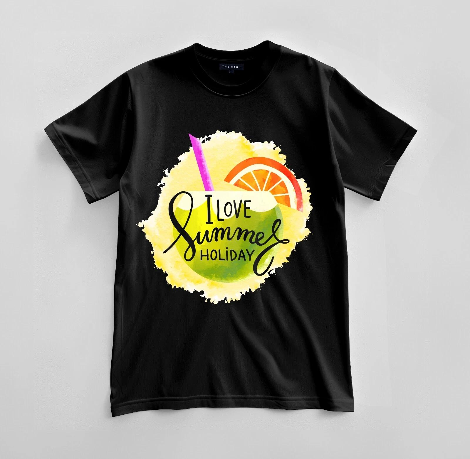 

Custom I Love Summer Holiday T-shirt Design Unisex Jersey Short Sleeve TeeSum M