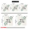 2pcs 2D Flat Printing Curtain With God All Things Possible Fabric Without Electricity Family Party Use for All Occasions