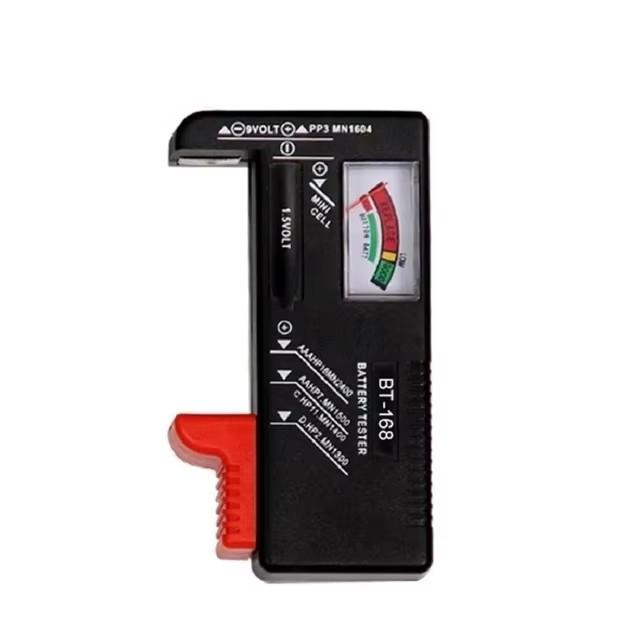 BT168 Digital Battery Tester Volt Checker for AA AAA 9V Button Multiple Size Battery Tester Voltage Meter Tools BT168D BT-168D