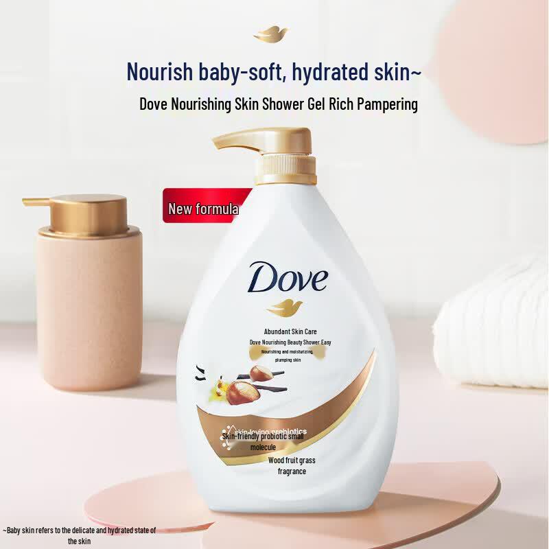 Dove Rich Pampering Moisturizing Shower Gel 1kg