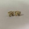 New Fashion Vintage Metal Hollow Butterfly Ear Clips For Women Girls Cute No Piercing Fake Cartilage Ear Jewelry Trendy Brincos