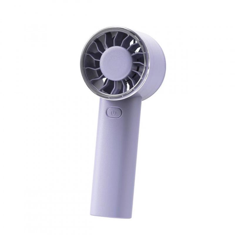 

2026 Multi-functional USB Rechargeable Outdoor Camping Turbine Fan 131*52*36 mm лаванды фиолетового