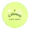 Piłki golfowe Callaway ERCSOFT YLW 25 TT 3B w rękawie (3 szt) (Żółty/FF/Męski, Damski, Jr.)