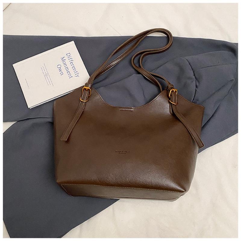 

Осень и зима ретро сумка большой вместимости женская новая модная сумка-тоут корейская версия для работы на плечо сумка-мессенджер мода