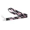 Yoga Sakura Credential Holder Little daisy Lanyard for Key Cute Neck Strap Card ID Badge Holder Key Chain Accessories Wholesale