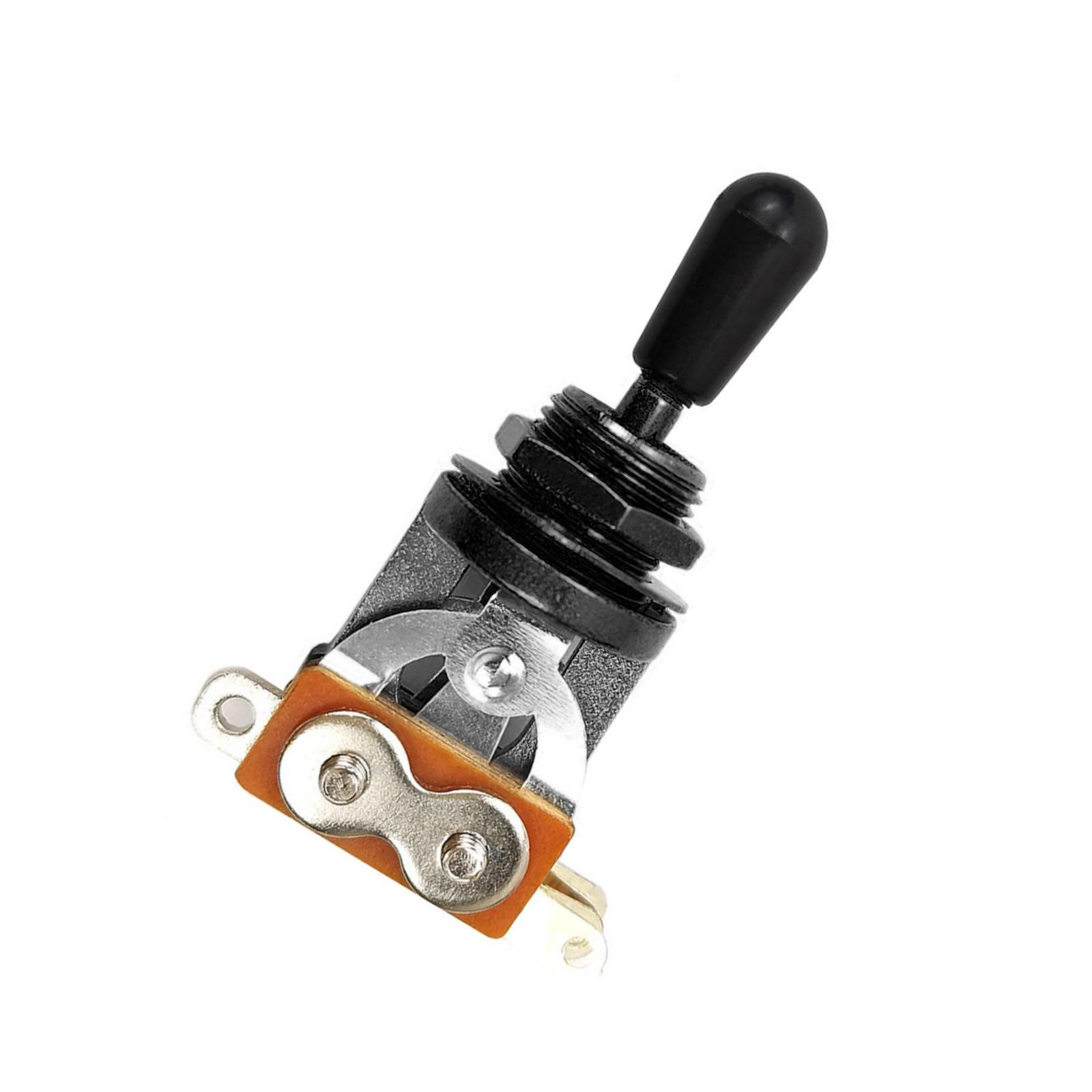 

Vintage Guitar Guitar Pickup Switch 3 Way Toggle Switch with Tip Pickup Selector Switch Guitar Replacement Parts чорний