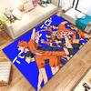 Cartoon Haikyuu Hinata Shoyo Volleyball Anime Living Room Non-Slip Area Rug Soft Carpet for Bedroom Kids Sofa,Home Decor Doormat
