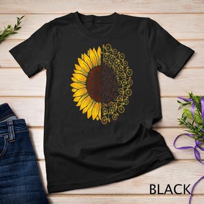 Fahrrad Sonnenblume Fahrradliebhaber Radfahren Zyklus Geschenk T-Shirt Unisex T-Shirt