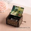 Hayao Miyazaki-Inspired Hand-Cranked Wooden Music Box - Creative Childlike Birthday Gift