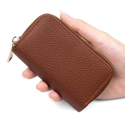 Velkokapacitní Unisex pouzdro na klíče se zipem a kroužkem