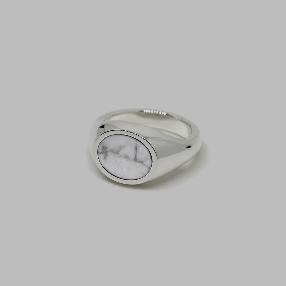Dood Stone Chunky Signet Ring (Type A)