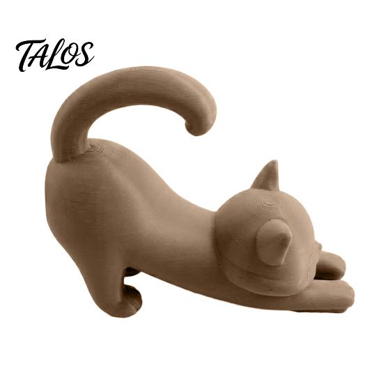Cat Shaped Thermometer Holder 3D Printed Veterinary Holder, Dog Digital Stand, Electronic Pet for Desk Decoration Stand