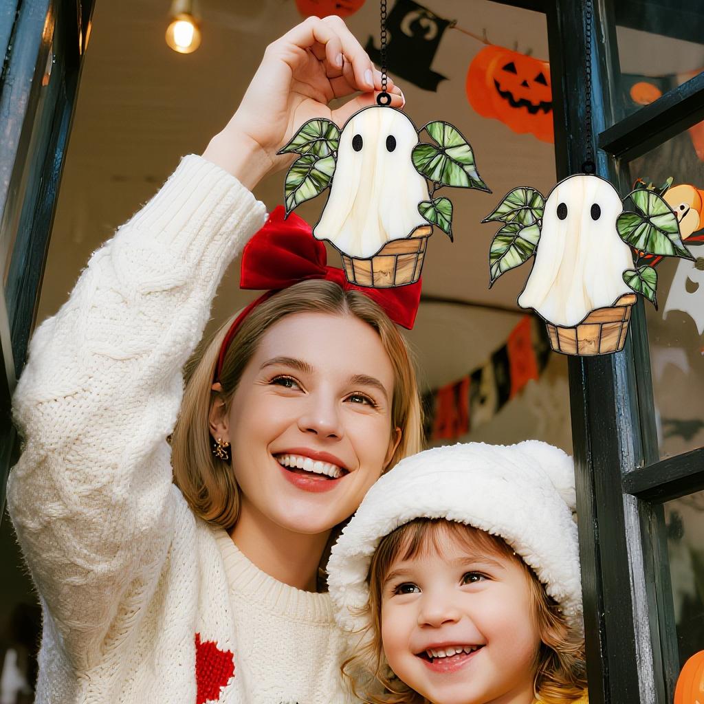 Scary And Cute Halloween Pendants, Acrylic Window Decorations,Nice Home Gifts, Wnique Halloween Pendants