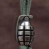 Perline per Coltello in Ottone a Forma di Granata EDC Fai da te Braccialetti Intrecciati in Paracord Cordino Portachiavi Ciondoli Accessori Strumento da Esterno Appendini