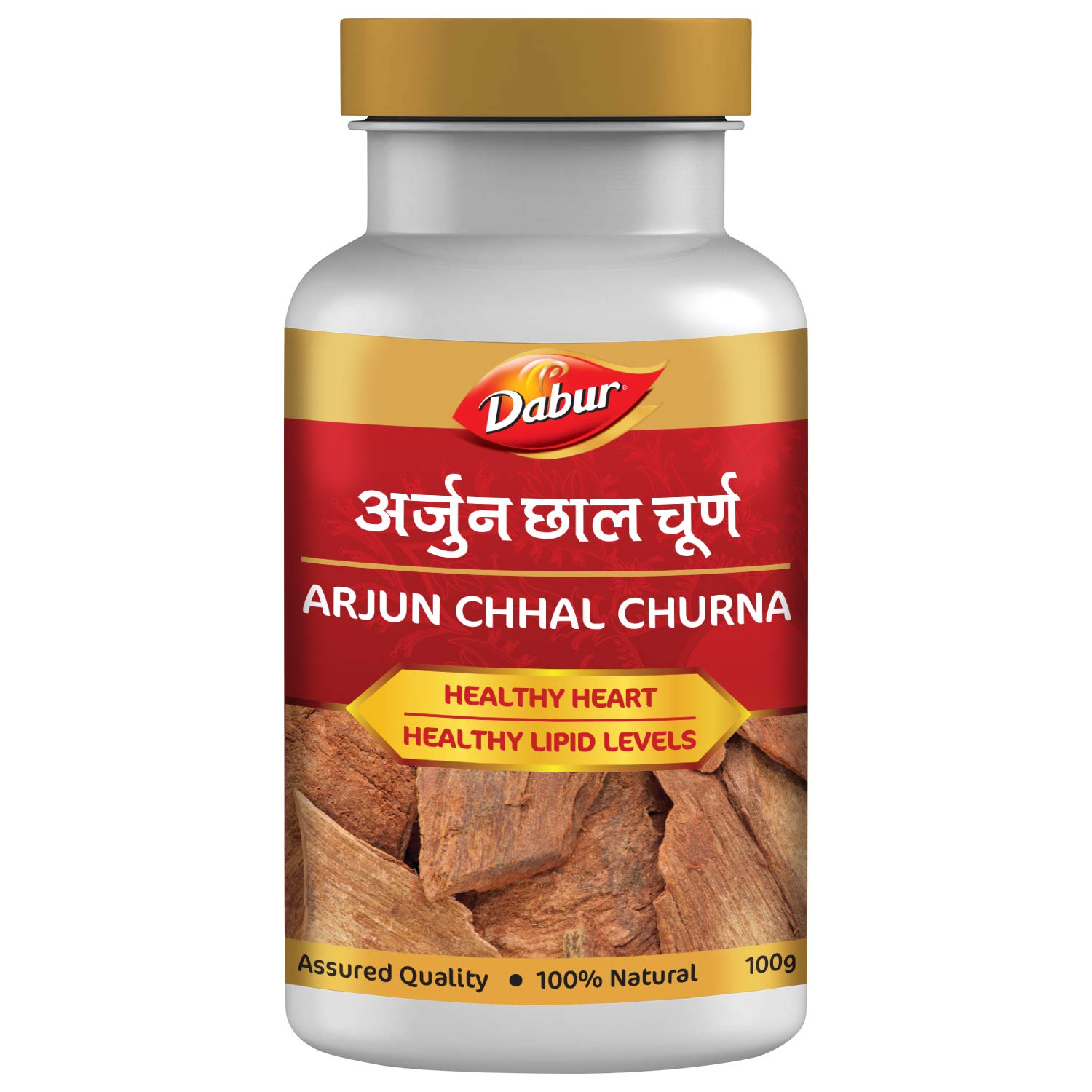 

Dabur Arjun Chhal Churna 100g Heart Health Powder Dietary Supplement Daily Support