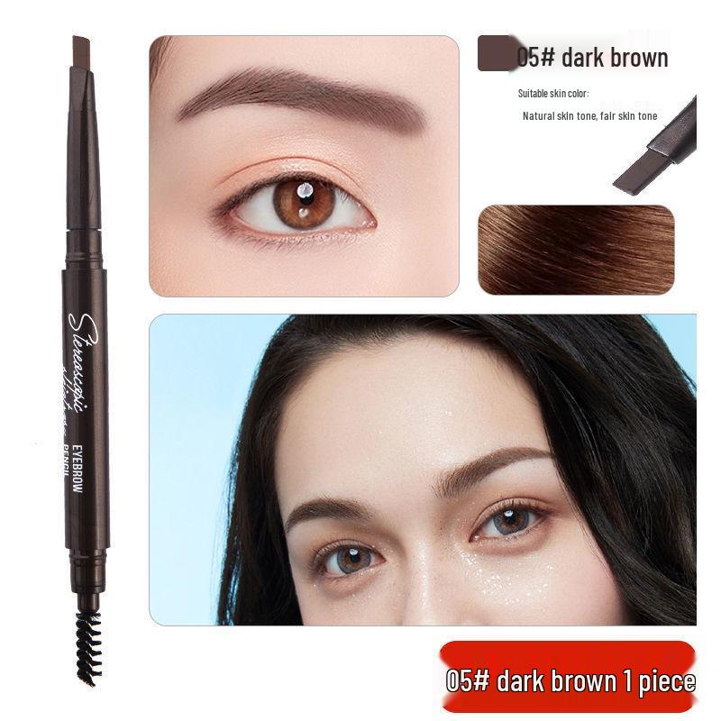 MYONLYI Майоли Карандаш для бровей 3D двойного действия: Стойкий, Водостойкий и Потостойкий для Начинающих