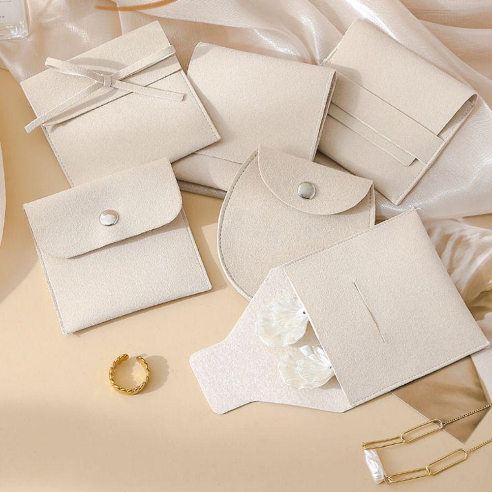 5Pcs Velvet Jewelry Packing Bag Bracelet Necklace Jewelry Holder Jewelry Storage Case  Outdoors