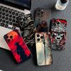Cover for Xiaomi Redmi Note 13 A3 14 Pro Plus 9T 14C 13C 13X 9C NFC + Pro+ 5G 4G Phone Case Bushido Samurai Japan Ninja Oni Mask