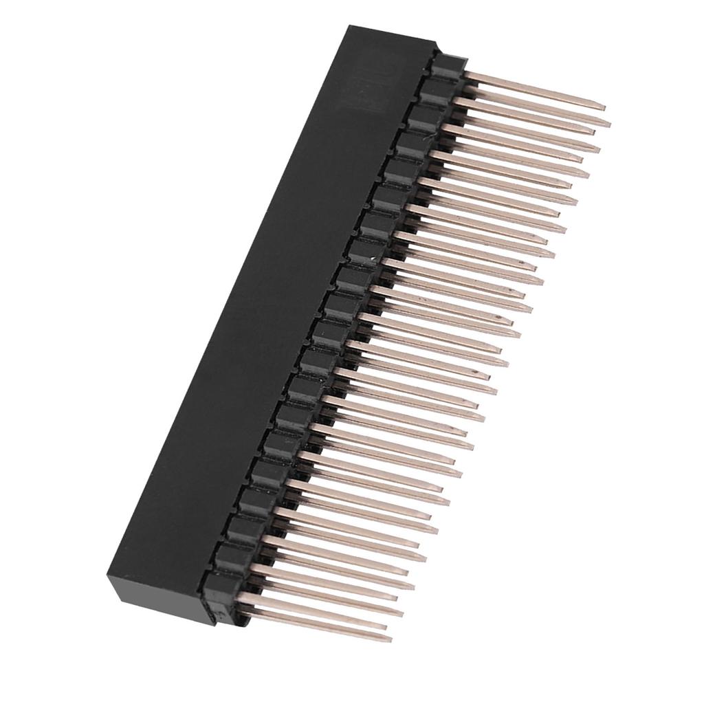3pcs 2 X 20 Pins 2.54m Pitch Extra Tall Female Dual Row Short Pin Headers for Raspberry Pi
