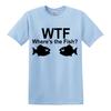 WTF Wheres The Fish TShirt Funny Fishing Tshirt Fun Party Gift Crap present