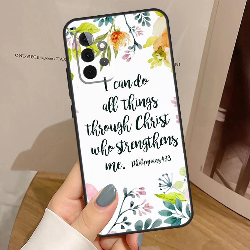 

Bible Jesus Christ Case For Samsung Galaxy A15 A16 A17 A26 A36 A56 A55 A35 A52 A32 A12 A53 A33 A13 A14 A34 A54 Samsung A06