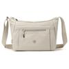 Borsa a tracolla in nylon impermeabile, grande capacità, borsa a spalla casual da donna