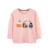 AostaBetty Girls' European Style Cartoon Print Long-Sleeve T-shirt