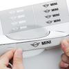 4Pcs Car Door Handle Stickers Tire Rear View Mirror Decals For Mini Cooper One S Clubman R50 R53 R56 R60 F55 F56 R57 R58 R59