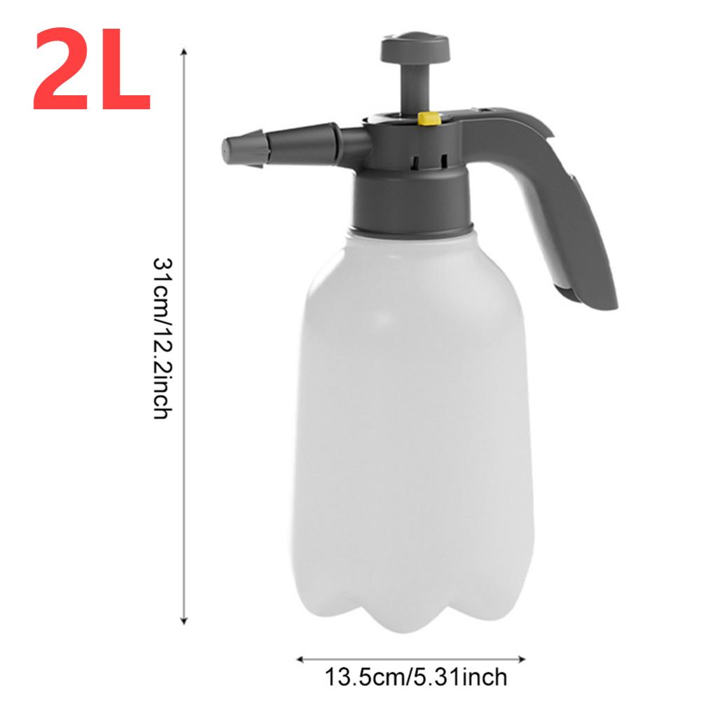2L Sprühflasche Handdruck Wassersprüher Multifunktional Manuelle Luftpumpe Tragbare Hand-Sprühflasche Gartenwerkzeug