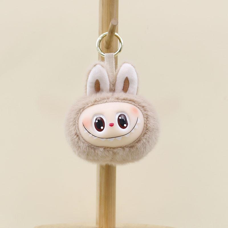Rabbit Pendant Plush Toy Keychain Cartoon Doll Backpack Decoration Gift