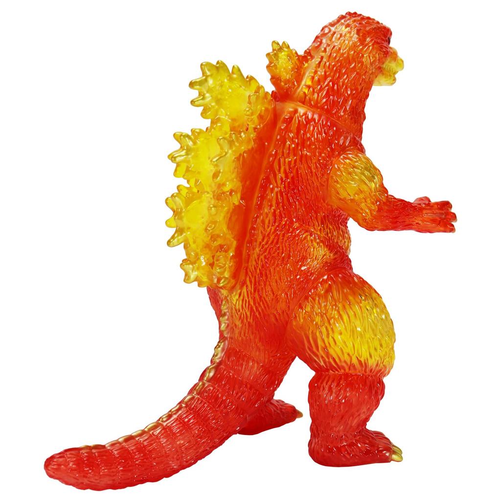 Character Content Production BIG Retro Soft Vinyl Series Godzilla Destoroyah Godzilla Burning Clear 250mm PVC Painted Complete Figure (CCP) vs. (1995)