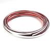 8mm*5m Car decoration strip Chrome Car Styling Moulding Trim Decor Silver
