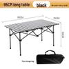 Adjustable Portable Folding Outdoor Camping Table for BBQ or Rental