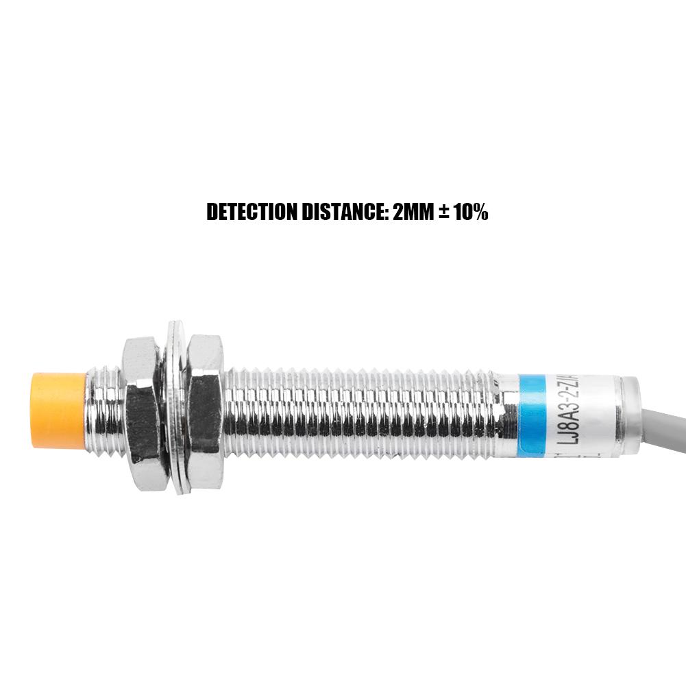 LJ8A3-2-Z/AY Proximity Sensor Switch  PNP Normally Close NC 2mm Inductive Sensor Switch